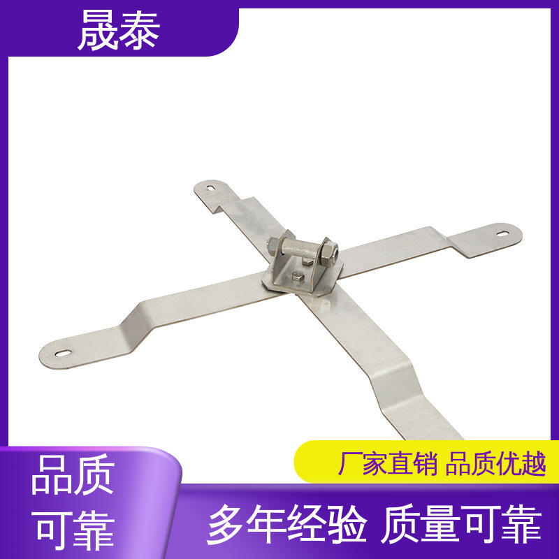 耐锈 临边作业 X型不锈钢防跌落支架 角驰430型防坠落系统 平台防护 