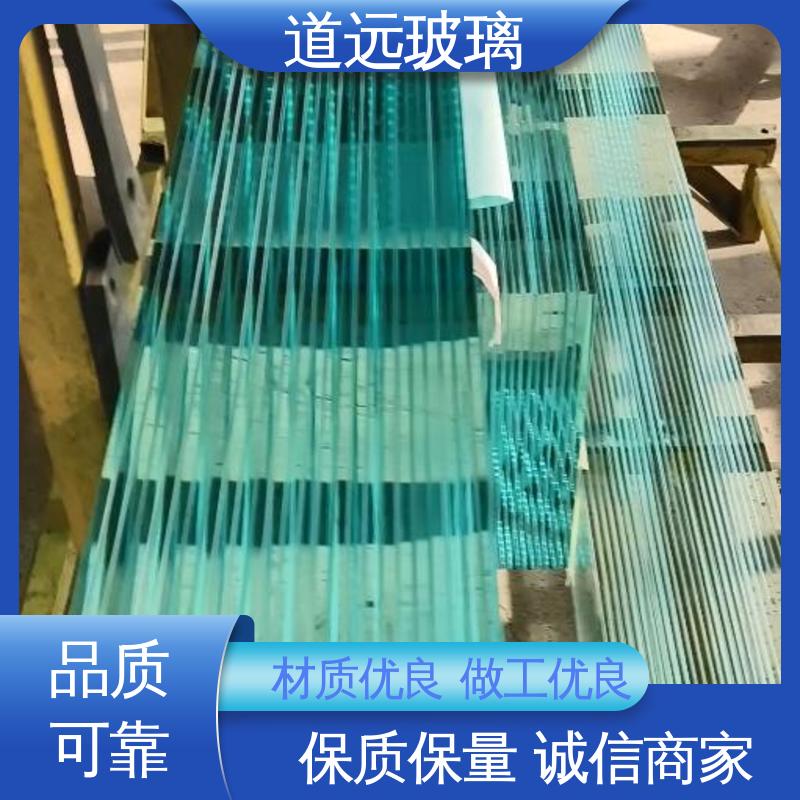金晶超白玻璃 可按需定制 透明U型异形 高强度抗冲击 道远