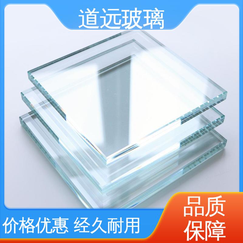 金晶超白玻璃 现代轻奢风 异形茶几 透光不透形 道远