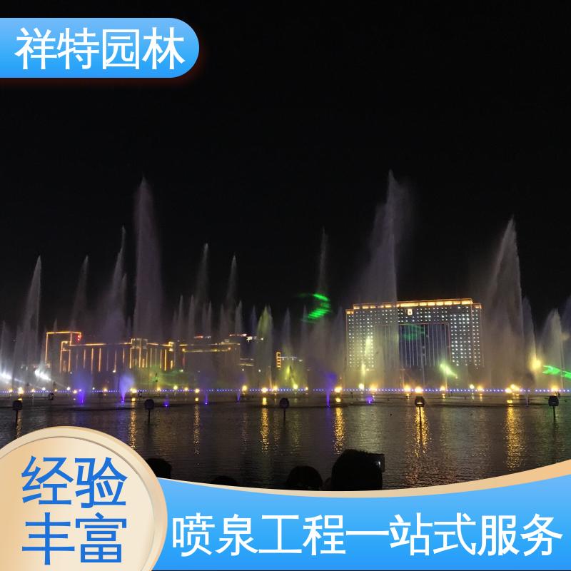 祥特 减少尘降气温 电脑程序控制 水帘喷泉 维护方便