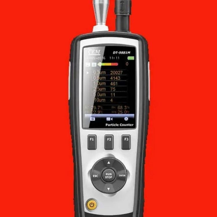DT-9881M粉尘颗粒物空气质量检测仪具有测量六通道粒子计数