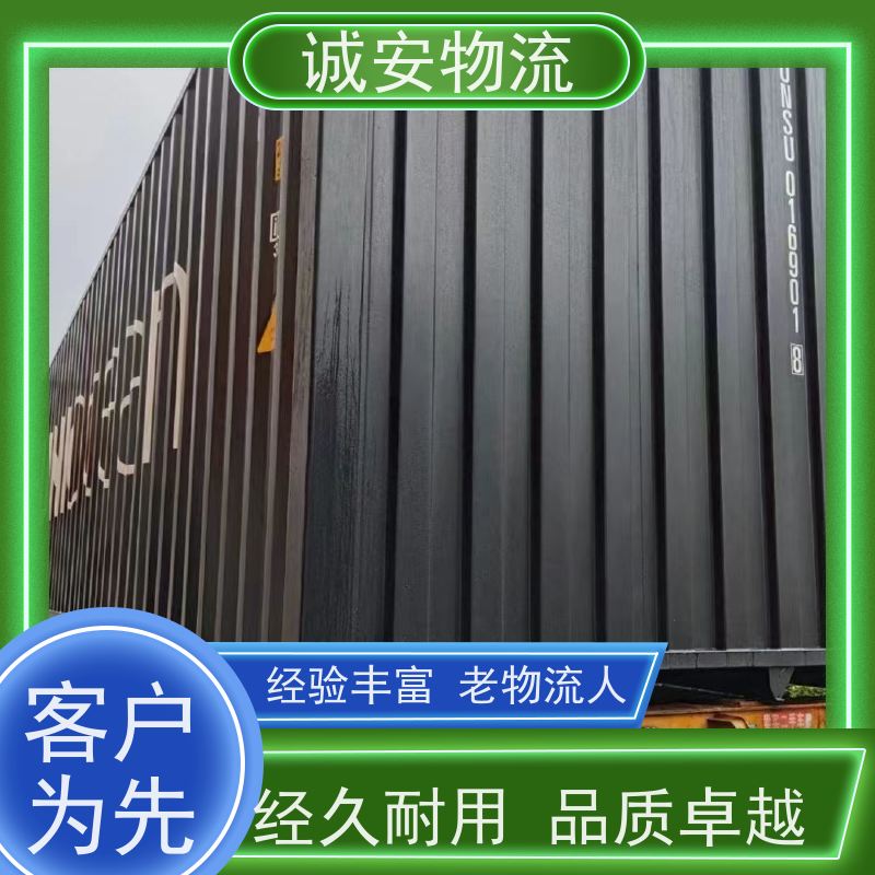 诚安物流 45尺自备柜 东莞到南宁 专人跟单 隔天到