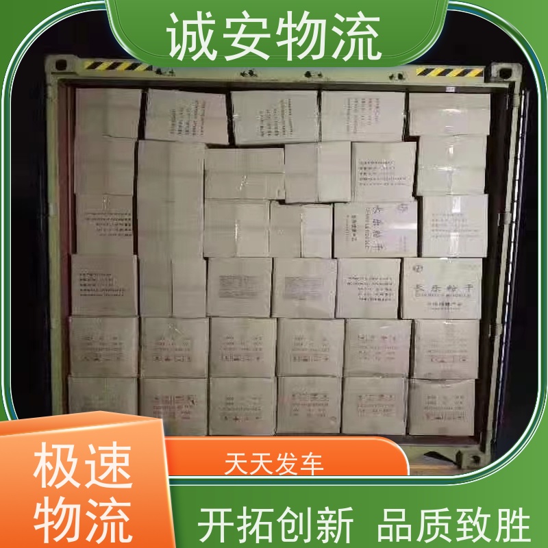 诚安物流 45尺自备柜 河源到东莞 陆运送货到门 次日到