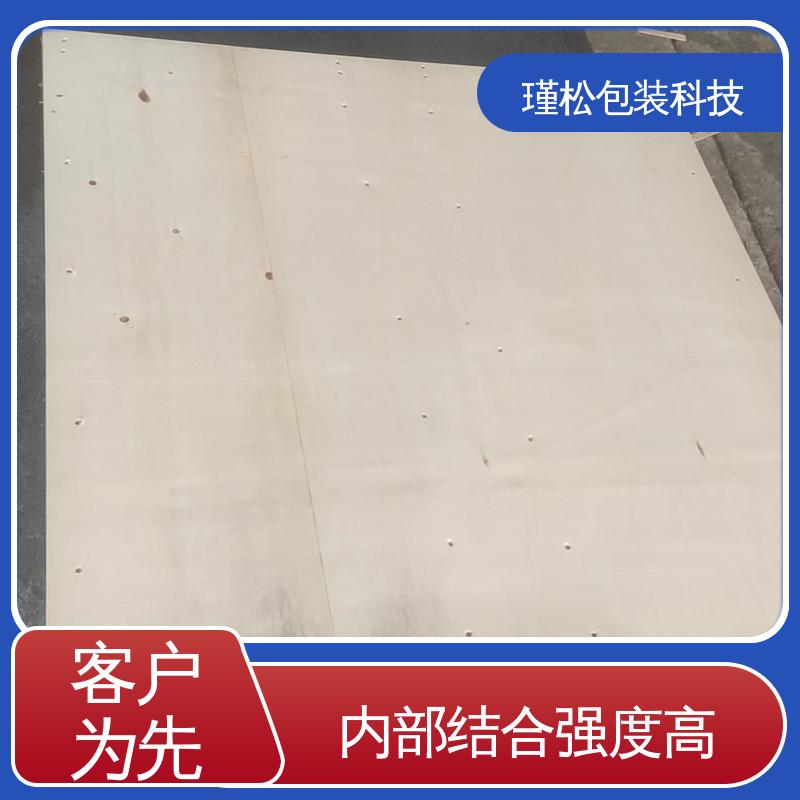 瑾松包装 白松 免熏蒸木箱 内部结合强度高 按需定做 