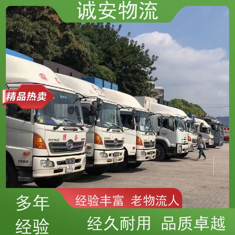 诚安物流 吊机车 阳江到东莞 进口报关 随时发车