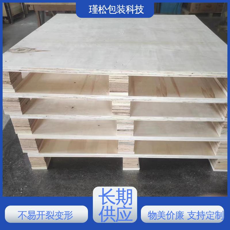 瑾松包装 马尾松 出口熏蒸木箱 良好的弹性和韧性 供货及时