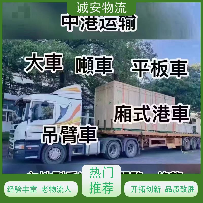 诚安物流 3吨车 东莞到广州 一般贸易买单报关 隔天到