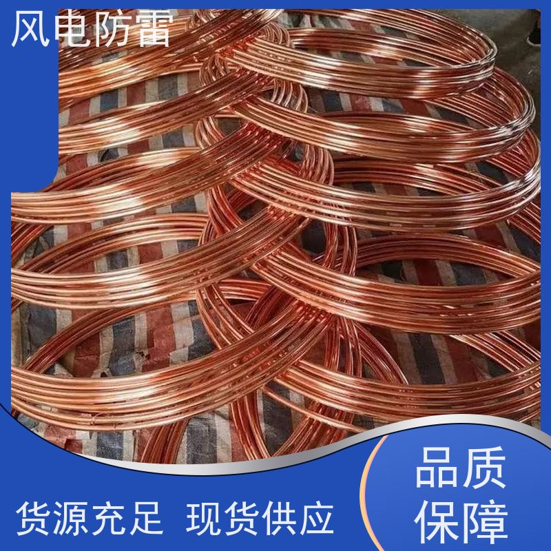 风电防雷 质量保障 可按需定做 安装简便 节省人工成本 25*4mm镀铜扁钢