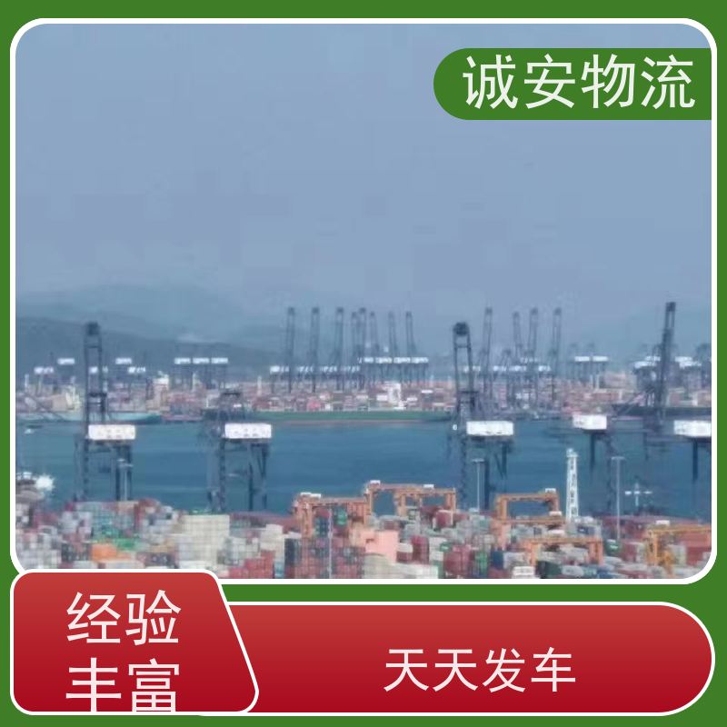 诚安物流 吊臂车 河源到香港 一般贸易买单报关 一天到