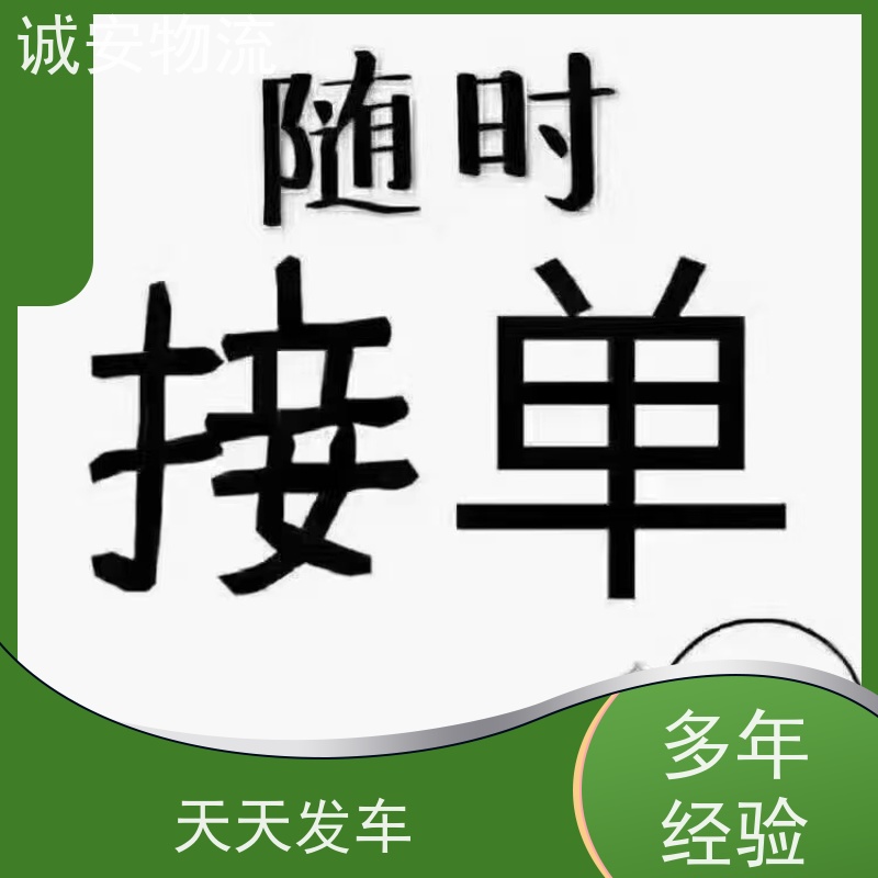 诚安物流 40尺自备柜 阳江到深圳 出口报关 隔天到