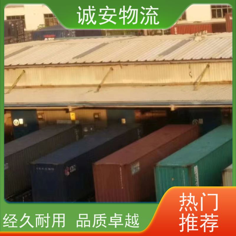 诚安物流 40尺自备柜 河源到深圳 进口报关 半天到