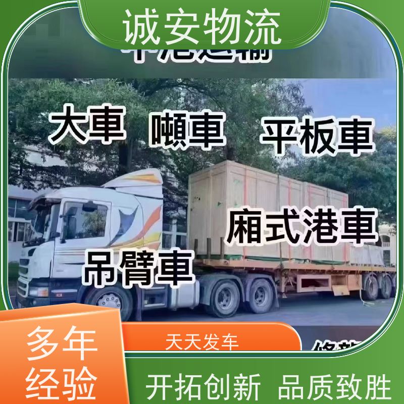 诚安物流 12吨车 河源到深圳 陆运送货到门 半天到