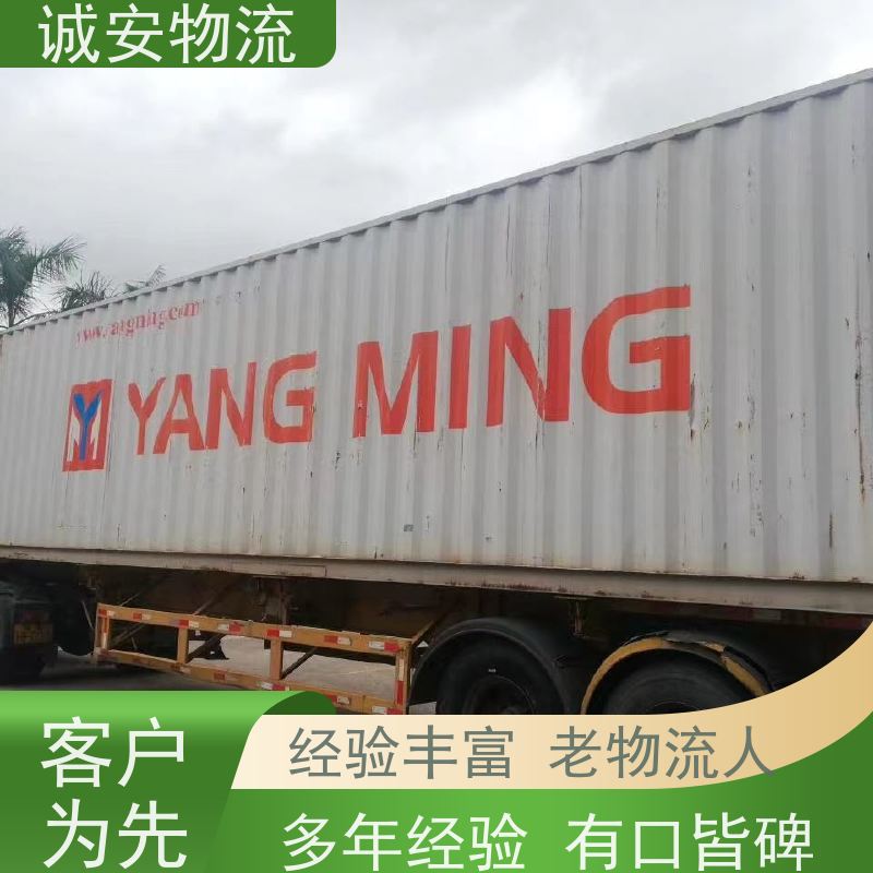 诚安物流 平斗车 河源到深圳 一般贸易买单报关 半天到