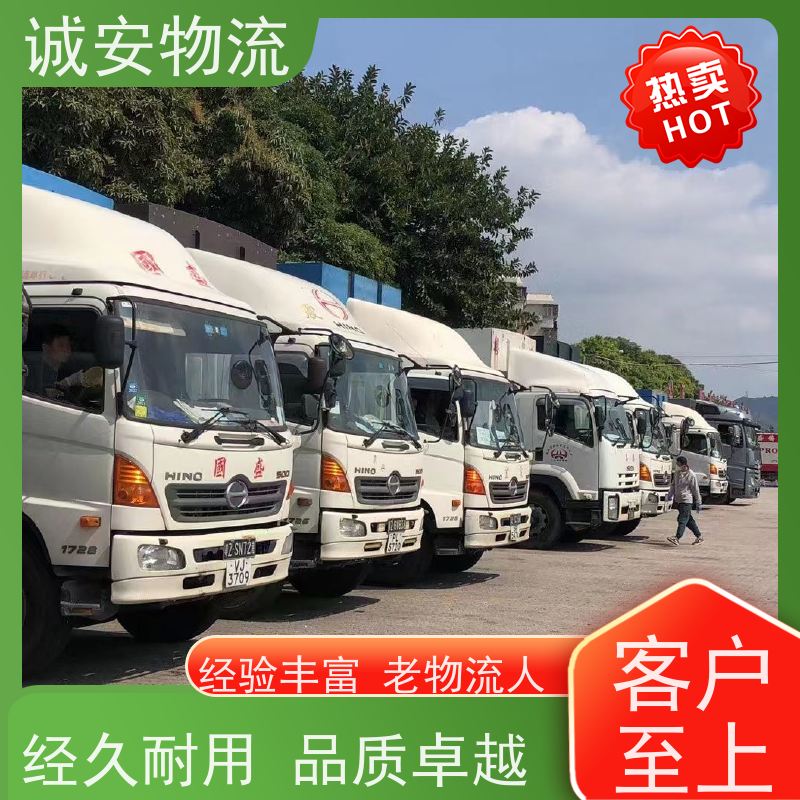 诚安物流 8吨车 东莞到南宁 陆运送货到门 一天到