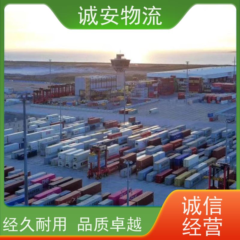 诚安物流 40尺自备柜 盐田拖柜 进口报关 随时发车