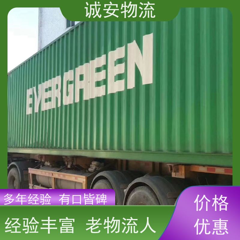 诚安物流 45尺自备柜 东莞到广州 陆运送货到门 半天到