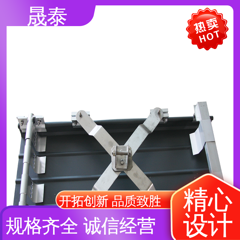 钢结构高空屋面防坠落系统 彩钢瓦顶X型不锈钢防跌落 不生锈 耐锈