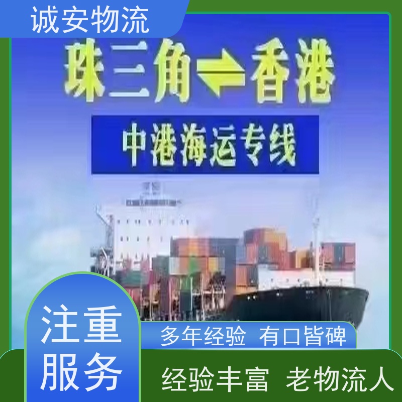诚安物流 5吨车 阳江到东莞 一般贸易买单报关 半天到