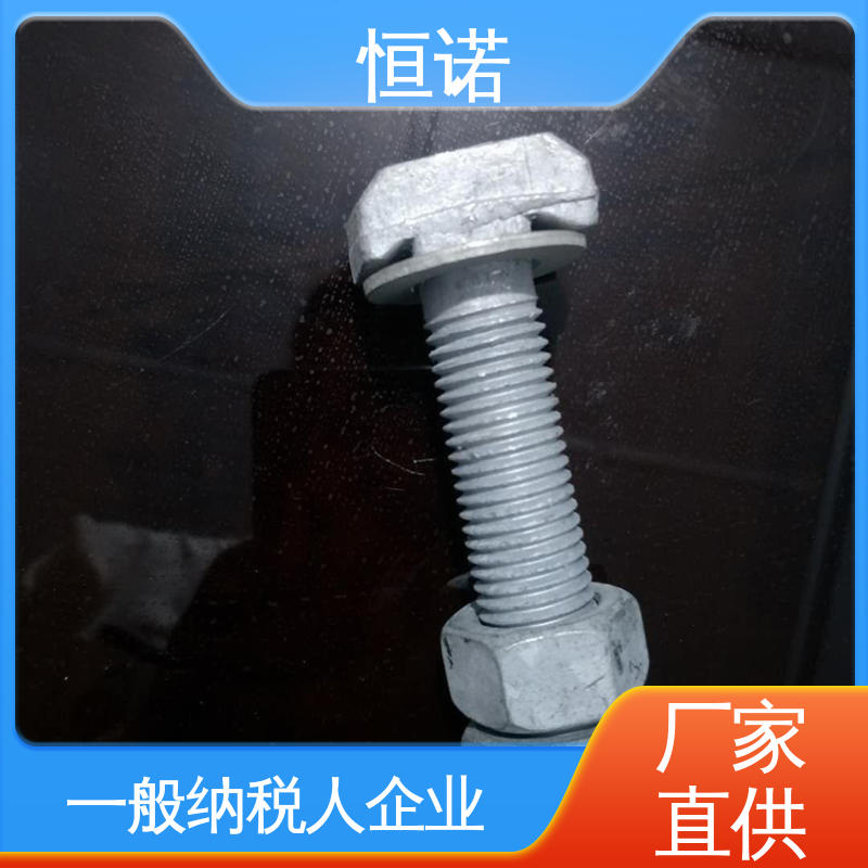 恒诺 8.8级热镀锌预埋槽道螺丝 生产厂家 品质保证 图纸定做