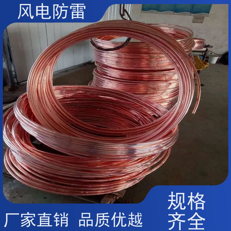 风电防雷 铜包钢扁钢40*4mm 规格齐全 可定制 特殊非 金 属材料