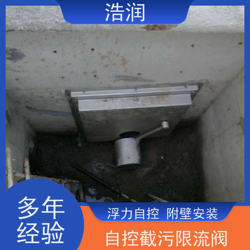 浩润 全国供应 浮力自控浮筒阀 雨污分流 智能截流 诚信经营