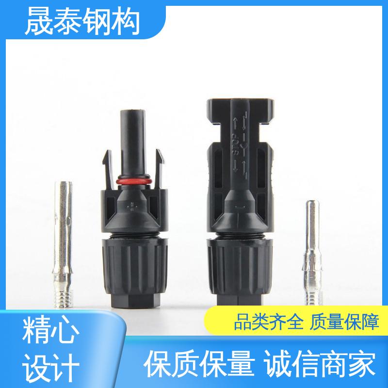 T型 太阳能发电系统汇流插头 NSPV兼容 光伏连接器mc4