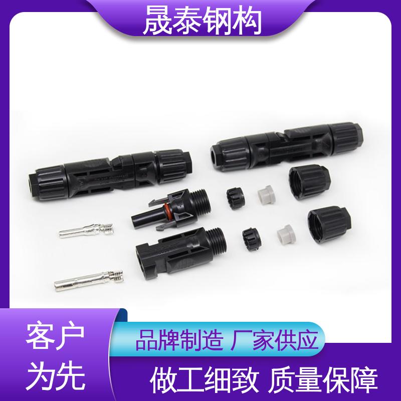 太阳能逆变器板端插头 面板式光伏储能防水接头 NSPV兼容 铜芯