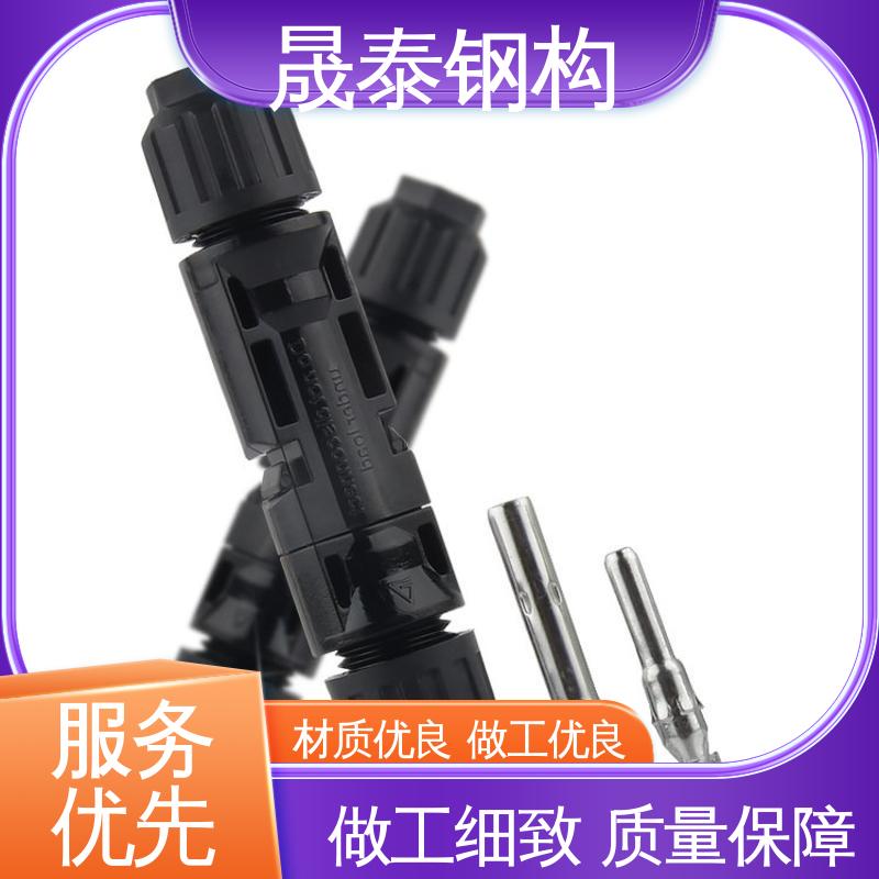 T型 公母接头防水连接器 电线缆2芯 NSPV兼容 太阳能发电系统汇流插头