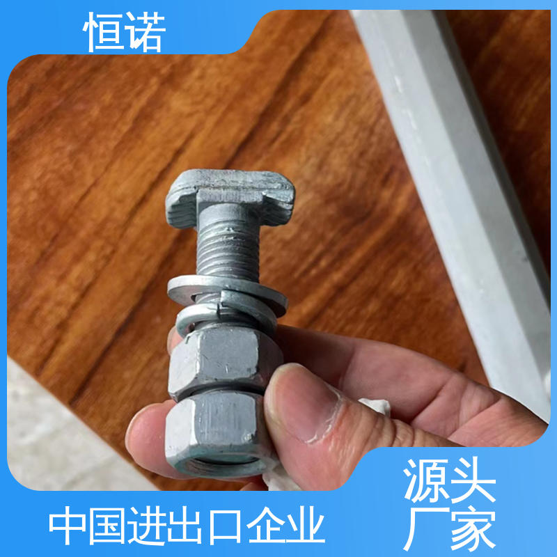 质量保障 管廊托臂T型螺栓 图纸定做 防腐性好 恒诺