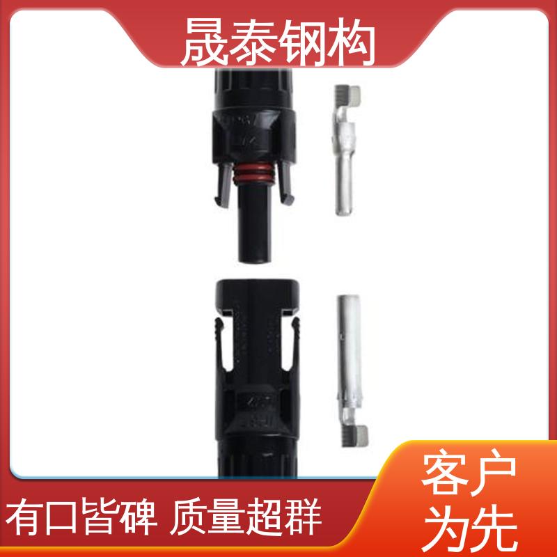 T型 快速 电线缆2芯 公母接头防水连接器 太阳能电池板组件