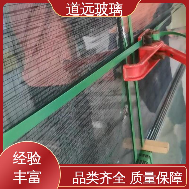 酒店商超 夹丝玻璃 透光不透形 尺寸可定制 道远