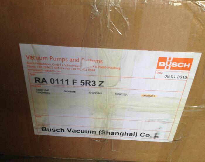 RA0111F5R3Z_BUSCH普旭价格_食品包装真空泵