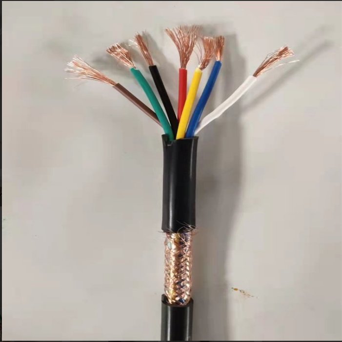 KVVRP450/750V6*0.75屏蔽控制电缆 KVVP2-22铠装电缆