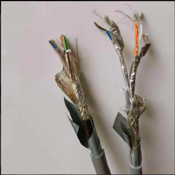ASTP-120-2X18AWG铠装RS485通信电缆 天联牌 屏蔽信号线