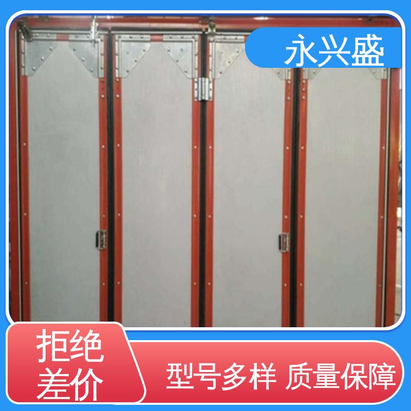 工业折叠门定制 永兴盛门控 工厂机库大门 运行平稳 多种类样