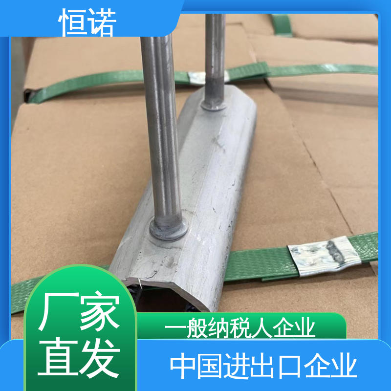 恒诺 高强度耐腐蚀 订做异型件 4128V型预埋槽钢 厂家供应