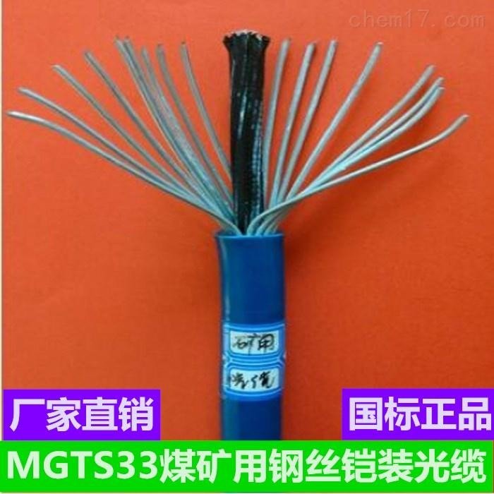 MGTS33-24芯矿用钢丝铠装光缆24B1 天联牌 竖井使用