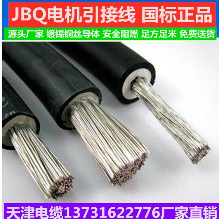 JBQ电机引接线 25mm2锡铜导体电源用电缆1140V 加工定制