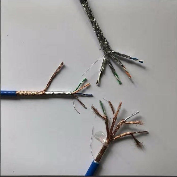 天联牌 MHYV4X2X0.5 煤矿用阻燃网线 MHSYV-5E矿用防爆监控电缆