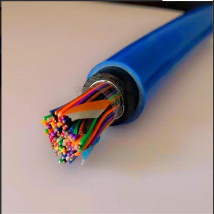银顺 MHYAV矿用阻燃防爆电缆 MHYSV20*2*0.8煤矿用通信电缆