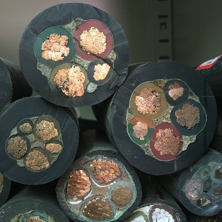 YCW通用橡套软电缆 银顺牌 批量销售 YCP屏蔽橡胶电缆