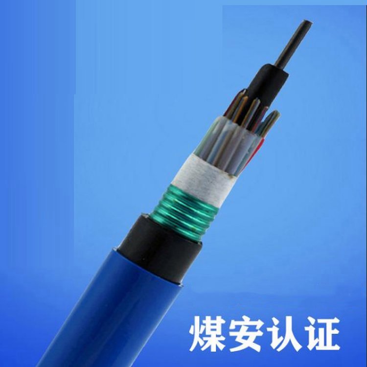 MGTS-14B矿用阻燃光缆 MGTS33-12芯煤矿用钢丝铠装光纤缆 天联牌