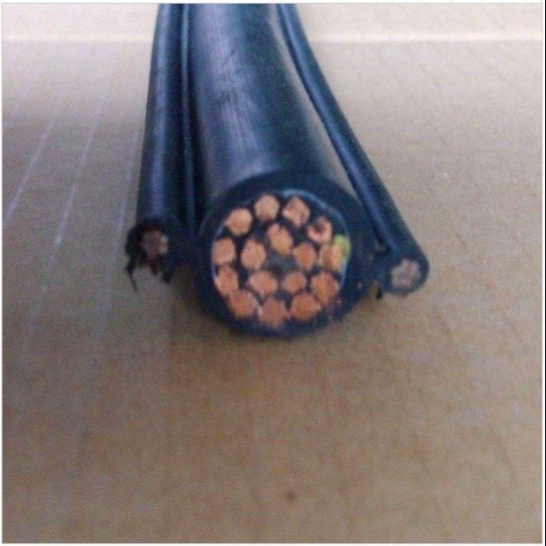 银顺品牌定制加工控制电缆7芯1.5mm2黑色PVC绝缘2mm