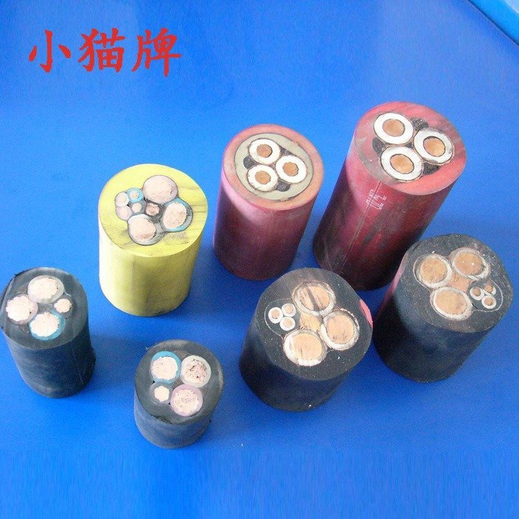 银顺MZ矿用电钻电源电缆3x4+1x2.5镀锡铜线多股