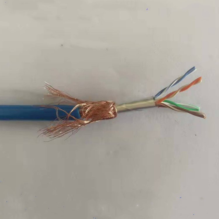 银顺品牌矿用通信电缆 多芯PVC护套蓝色可定制