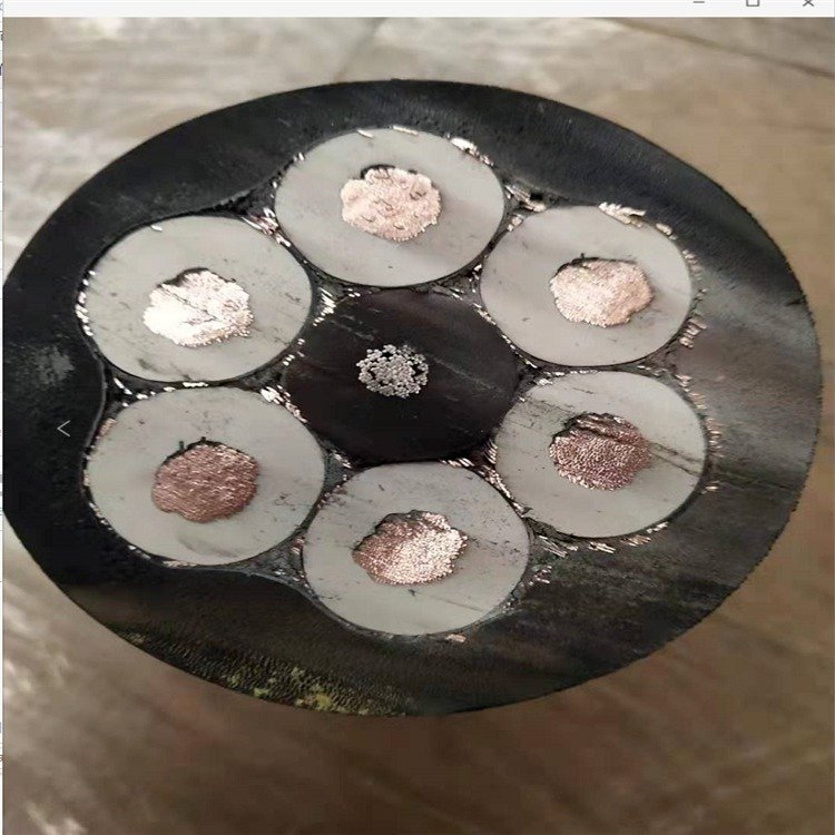 银顺品牌龙门吊专用3X95+1X35紫铜线橡套电缆