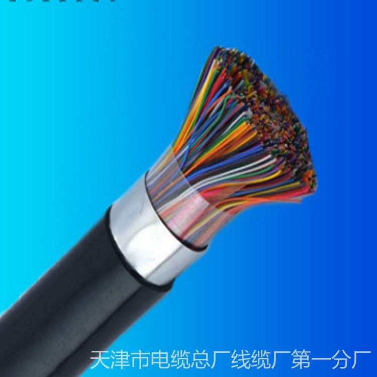 HYAT23-200对铠装通信电缆200*2*0.5 银顺 HYV23市内电话电缆