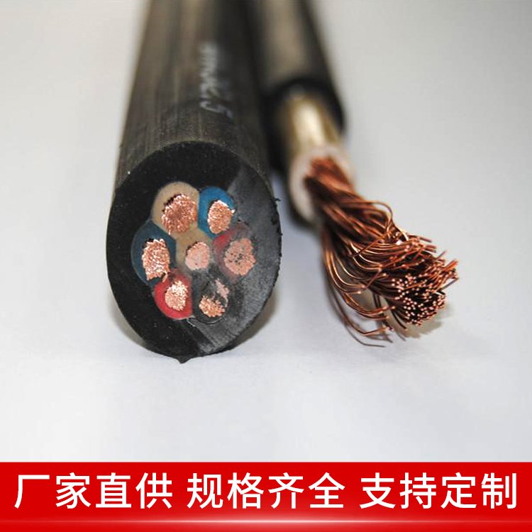 YH电焊机橡套电缆 YH-1*150 防断芯 各种移动电气设备用 银顺