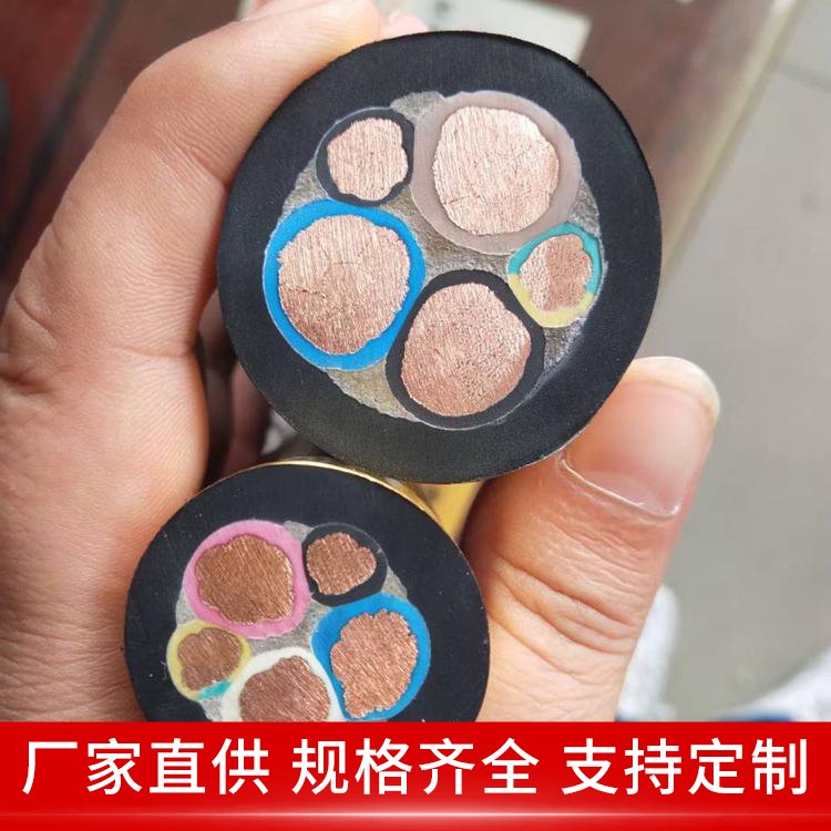 YH电焊机橡套电缆 YH-1*25 耐火耐油 用于地下建筑工程 银顺