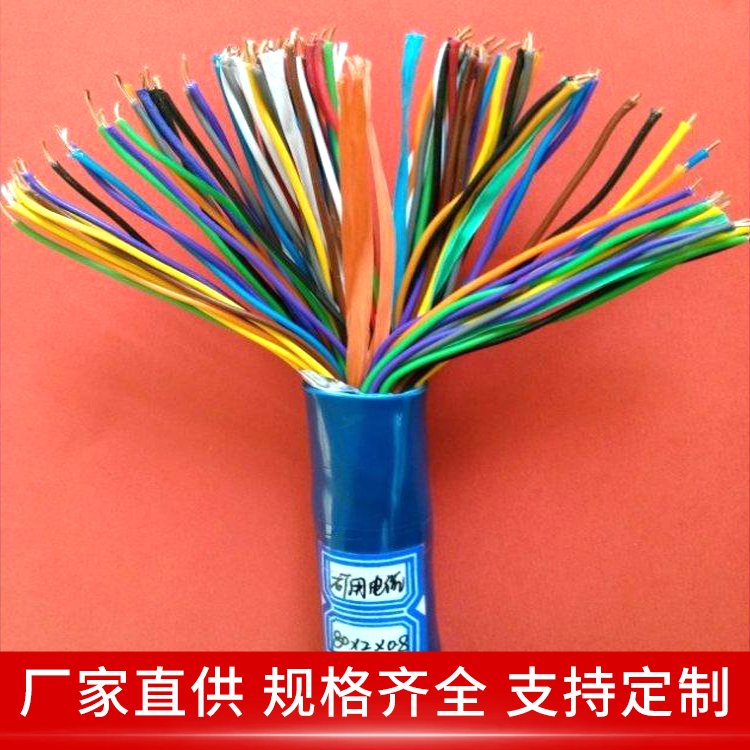 矿用通讯电缆 2*2*48/0.2 矿山用监控线 防锈抗氧化 天联